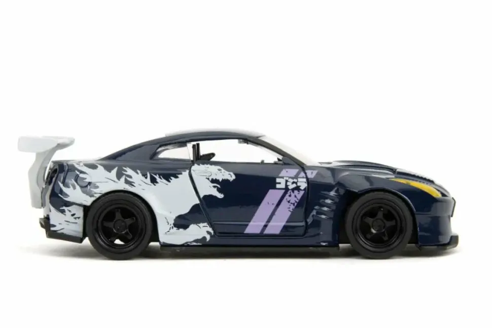 Godzilla - 2009 Nissan GT-R (R35) Ben Sopra Hollywood Rides 1/32 Scale Die-Cast Vehicle Replica