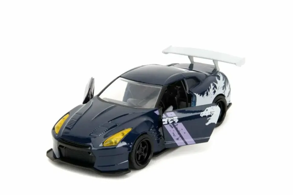 Godzilla - 2009 Nissan GT-R (R35) Ben Sopra Hollywood Rides 1/32 Scale Die-Cast Vehicle Replica