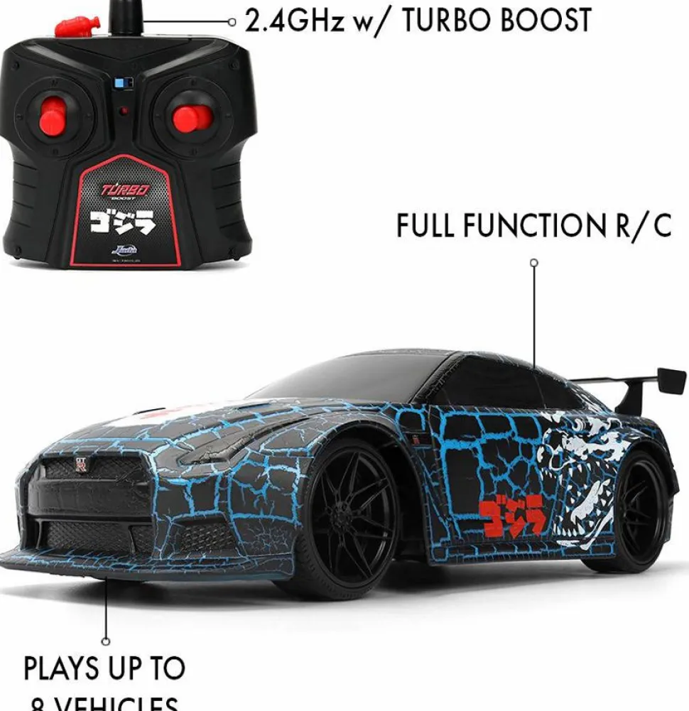 Godzilla - 2009 Nissan GT-R (R35) 1/16th Scale R/C Remote Control Vehicle Replica