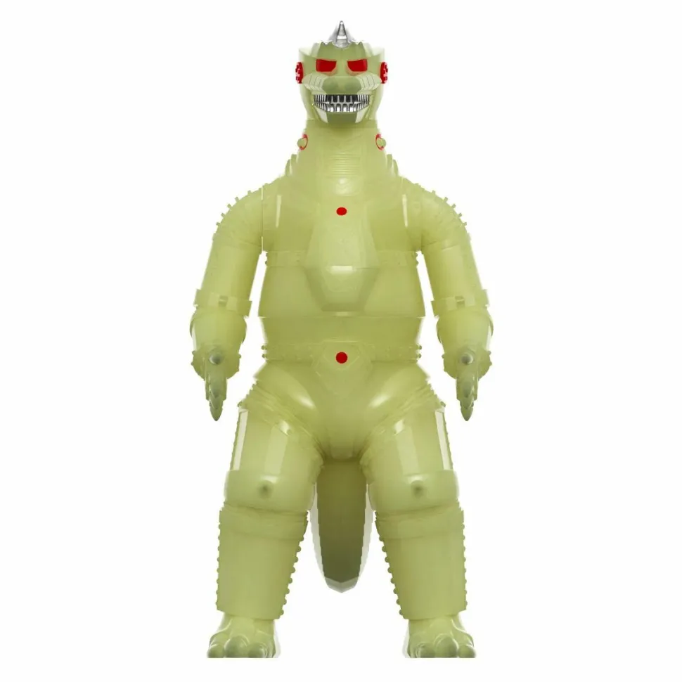 Godzilla - Godzilla, Mechagodzilla & Jet Jaguar Glow in the Dark ReAction 3.75” Action Figure Bundle (2022 SDCC Exclusive) (Set of 3)