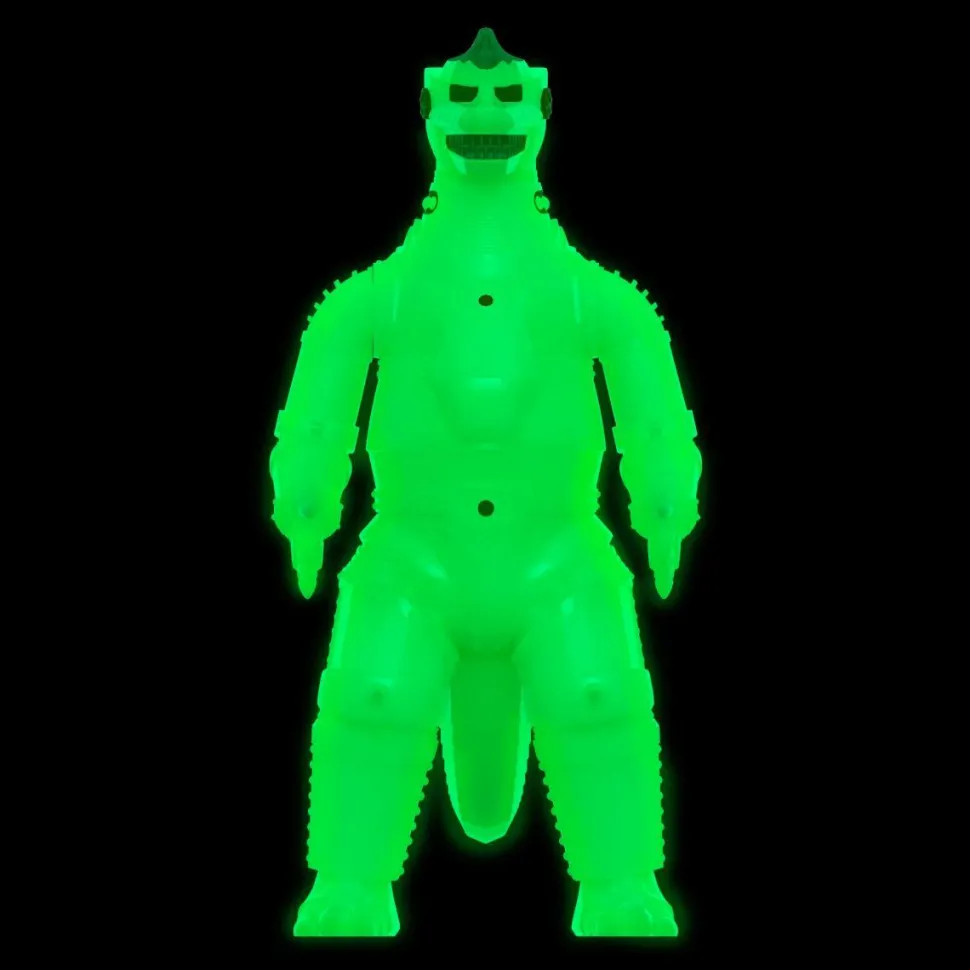 Godzilla - Godzilla, Mechagodzilla & Jet Jaguar Glow in the Dark ReAction 3.75” Action Figure Bundle (2022 SDCC Exclusive) (Set of 3)