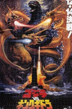 Godzilla - Godzilla Vs King Ghidorah Jigsaw Puzzle (1000 Piece)