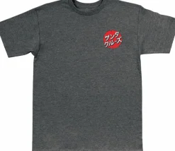Godzilla - Godzilla x Santa Cruz Mecha Hand Youth Dark Heather T-Shirt