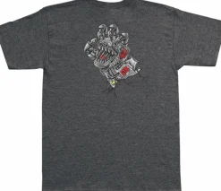 Godzilla - Godzilla x Santa Cruz Mecha Hand Youth Dark Heather T-Shirt