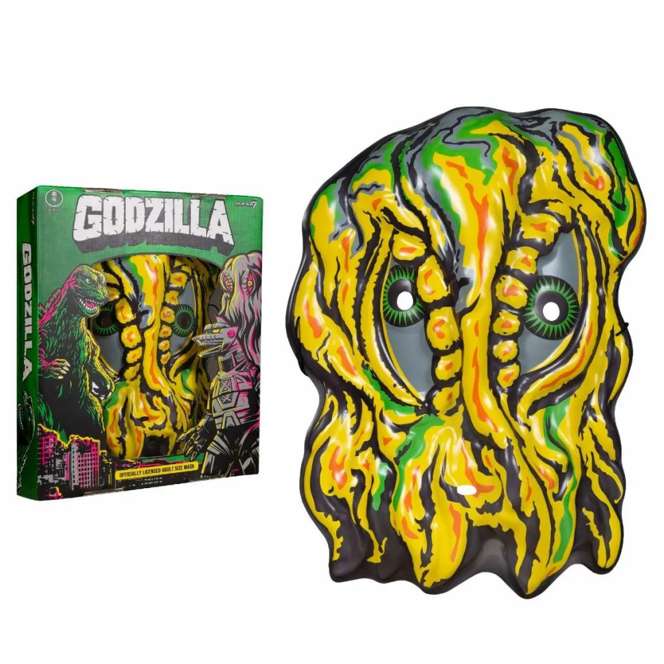 Godzilla - Hedorah (Yellow) Toho Retro Vacuform Mask