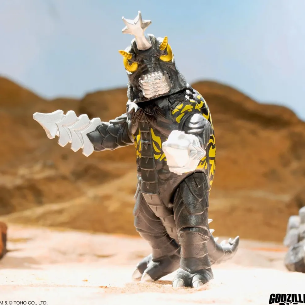 Godzilla - Toho Wave 7 Monster Island Blind Box ReAction 3.75" Action Figure (Display of 12)