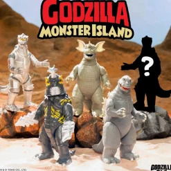 Godzilla - Toho Wave 7 Monster Island Blind Box ReAction 3.75