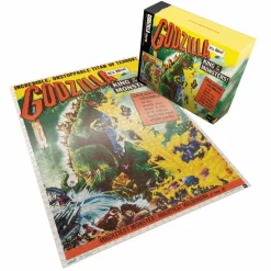 Godzilla, King of the Monsters! (1956) - U.S. Release One Sheet Poster Jigsaw Puzzle (1000 Piece)