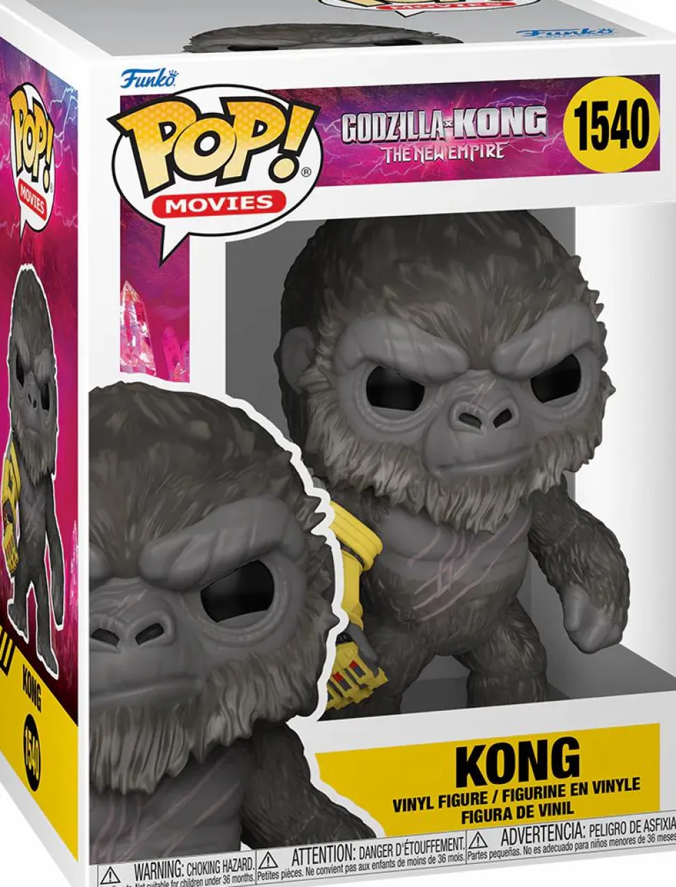 Godzilla vs. Kong 2: The New Empire - Kong with Mechanical Arm Pop! Vinyl Figure
