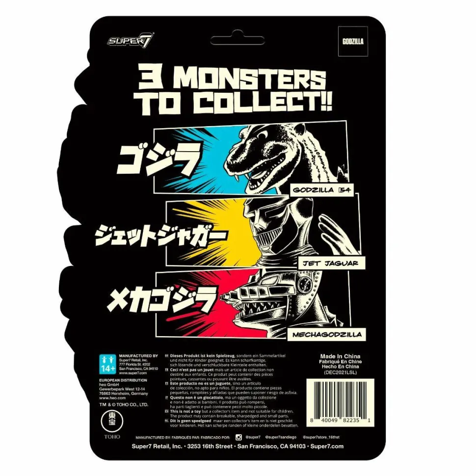 Godzilla vs. Megalon (1974) - Jet Jaguar Glow in the Dark ReAction 3.75” Action Figure (2022 SDCC Exclusive)