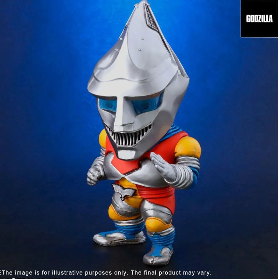 Godzilla vs Megalon (1973) - Jet Jaguar Defo-Real 6” Vinyl Statue