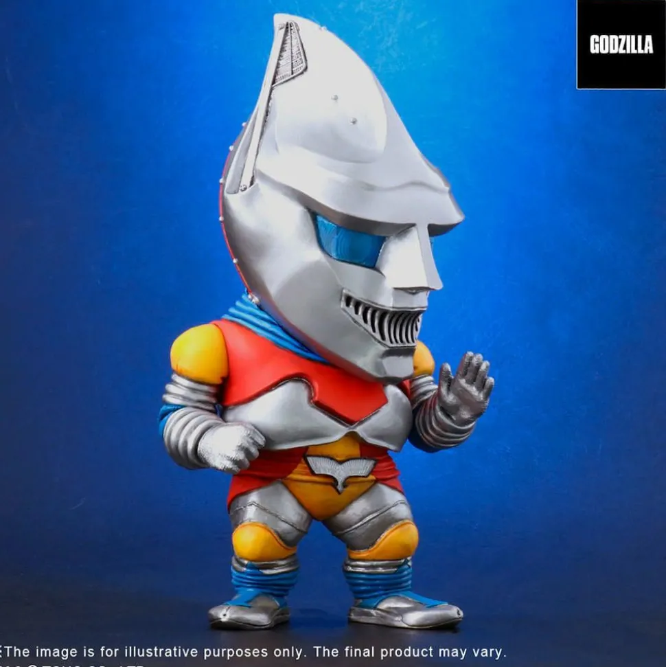 Godzilla vs Megalon (1973) - Jet Jaguar Defo-Real 6” Vinyl Statue