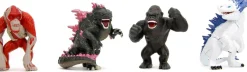 Godzilla x Kong: The New Empire (2024) - Godzilla, Skar King, Kong & Shimo Metalfigs 2" Die-Cast Figure 4-Pack