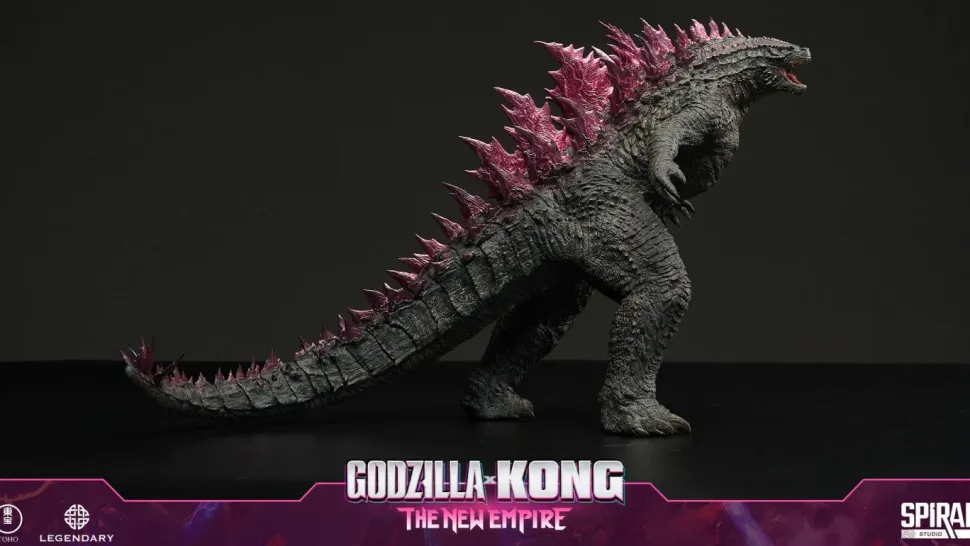Godzilla x Kong: The New Empire (2024) - Godzilla Evolved (Heat Ray Version) 10" Statue