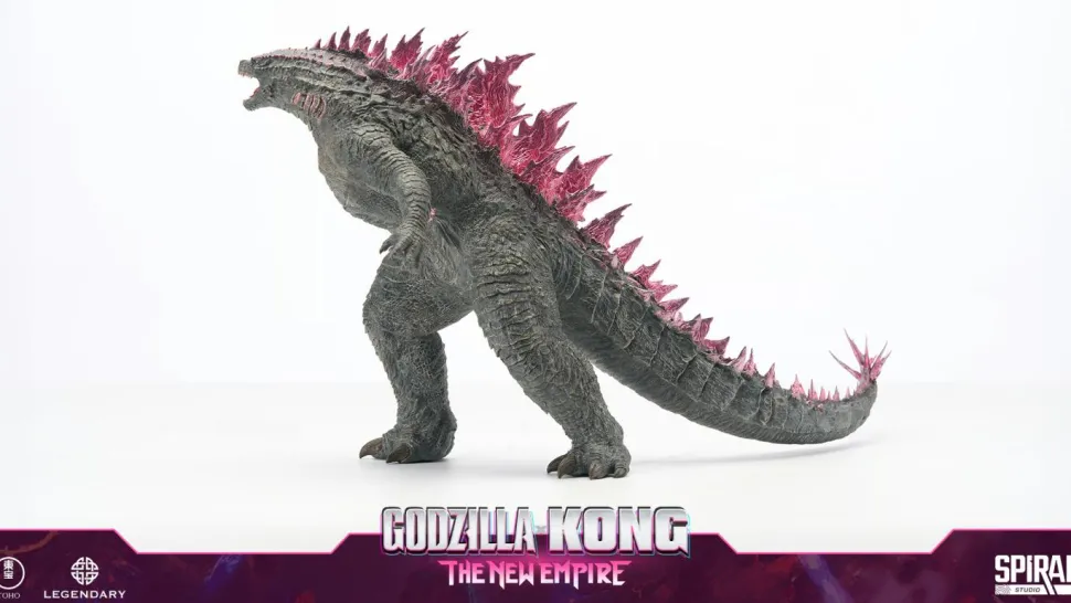 Godzilla x Kong: The New Empire (2024) - Godzilla Evolved (Heat Ray Version) 10" Statue