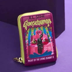 Goosebumps - Night of the Living Dummy Book Cover 4" Faux Leather Accordion Wallet