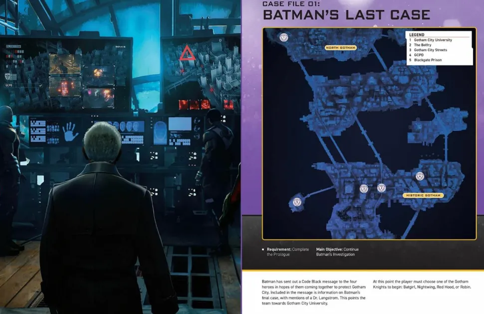 Gotham Knights - The Official Collector’s Compendium: The Art, Lore, and Strategy of Gotham Knights Hardcover Book
