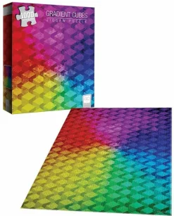 Gradient Cubes - 1000 Piece Jigsaw Puzzle