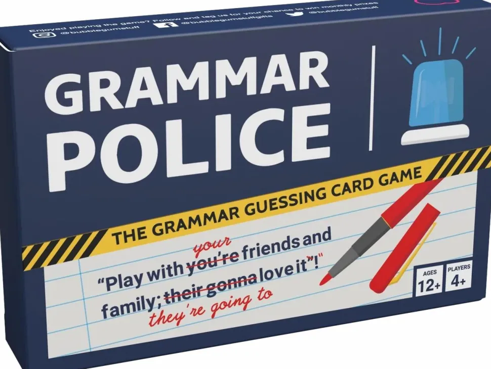 Grammar Police - The Grammar Guessing Card Game