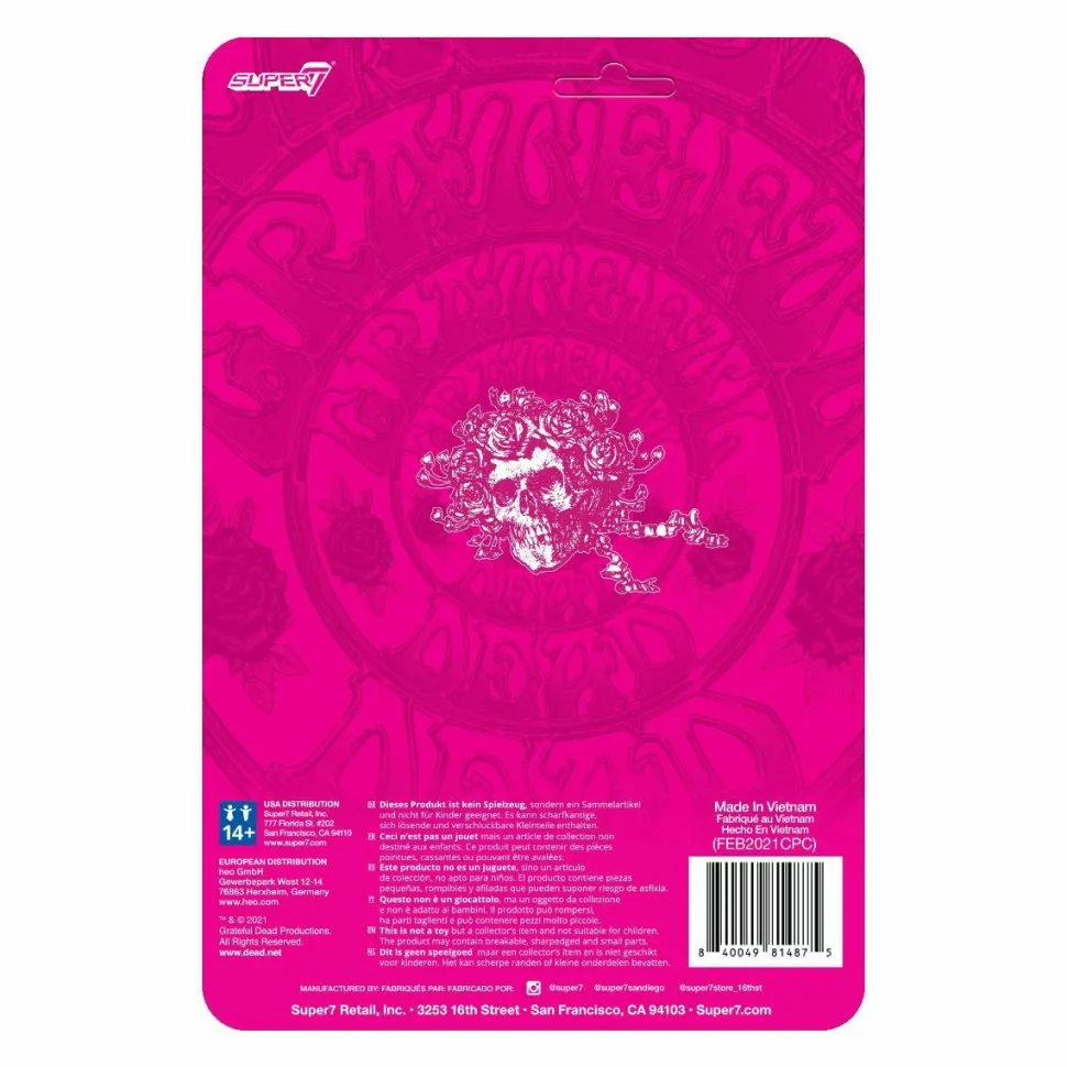 Grateful Dead - Bertha Glow in the Dark ReAction 3.75” Action Figure
