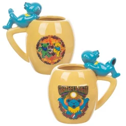 Grateful Dead - Dancing Bears Sculpted Oval Ceramic Mug