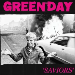 Green Day - Saviors Deluxe Edition 2xLP Vinyl Record (Pink & White Coloured Vinyl)