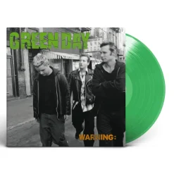 Green Day - Warning: LP Vinyl Record (Fluorescent Green Coloured Vinyl)