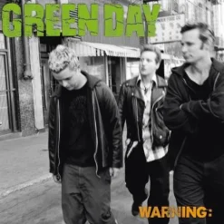 Green Day - Warning: LP Vinyl Record (Fluorescent Green Coloured Vinyl)