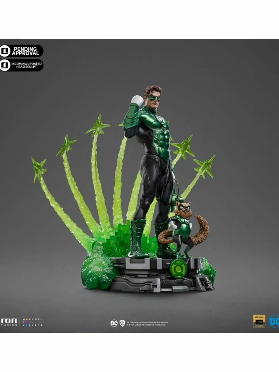 Green Lantern - Green Lantern Unleashed Deluxe 1/10th Scale Statue