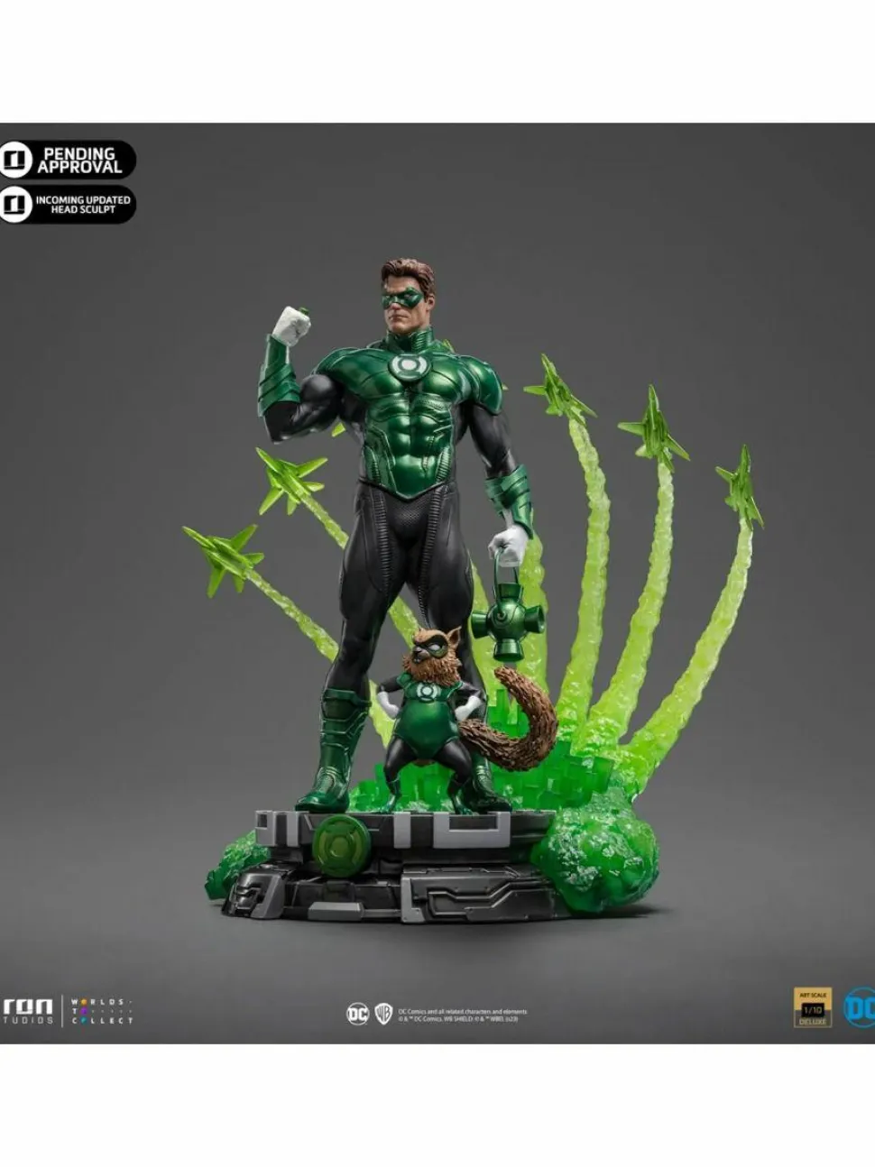 Green Lantern - Green Lantern Unleashed Deluxe 1/10th Scale Statue