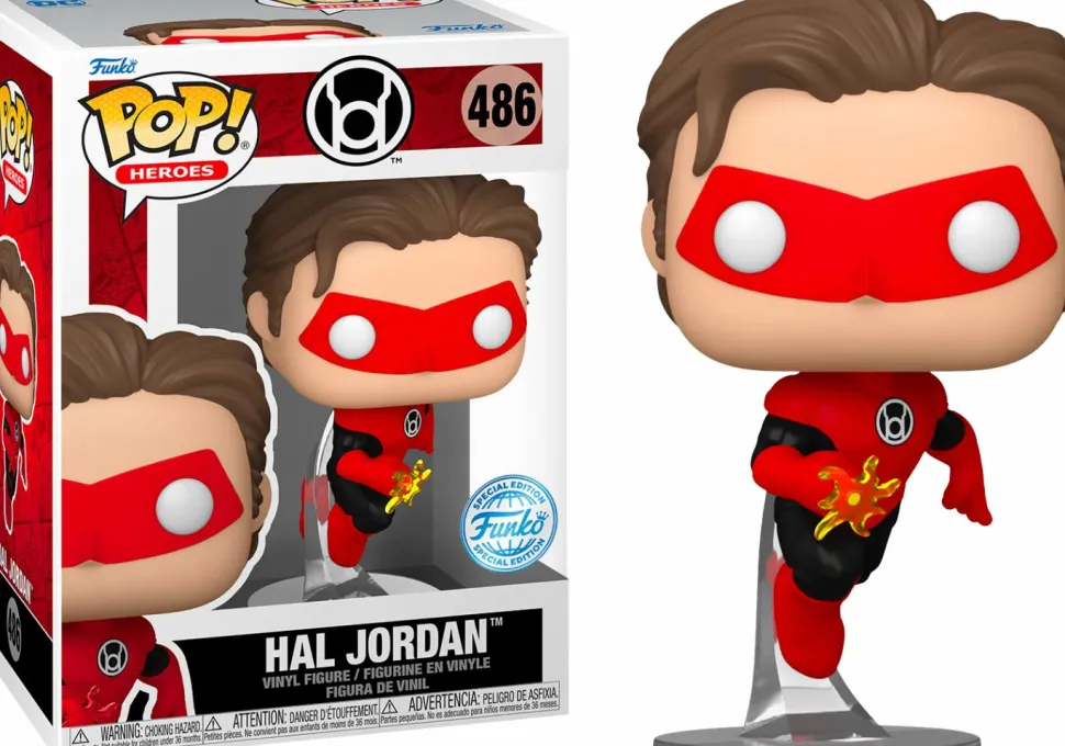 Green Lantern - Hal Jordan (Red Lantern) Pop! Vinyl Figure