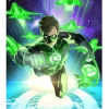 Green Lantern - Hal Jordan Fine Art Print by Taurin Clarke