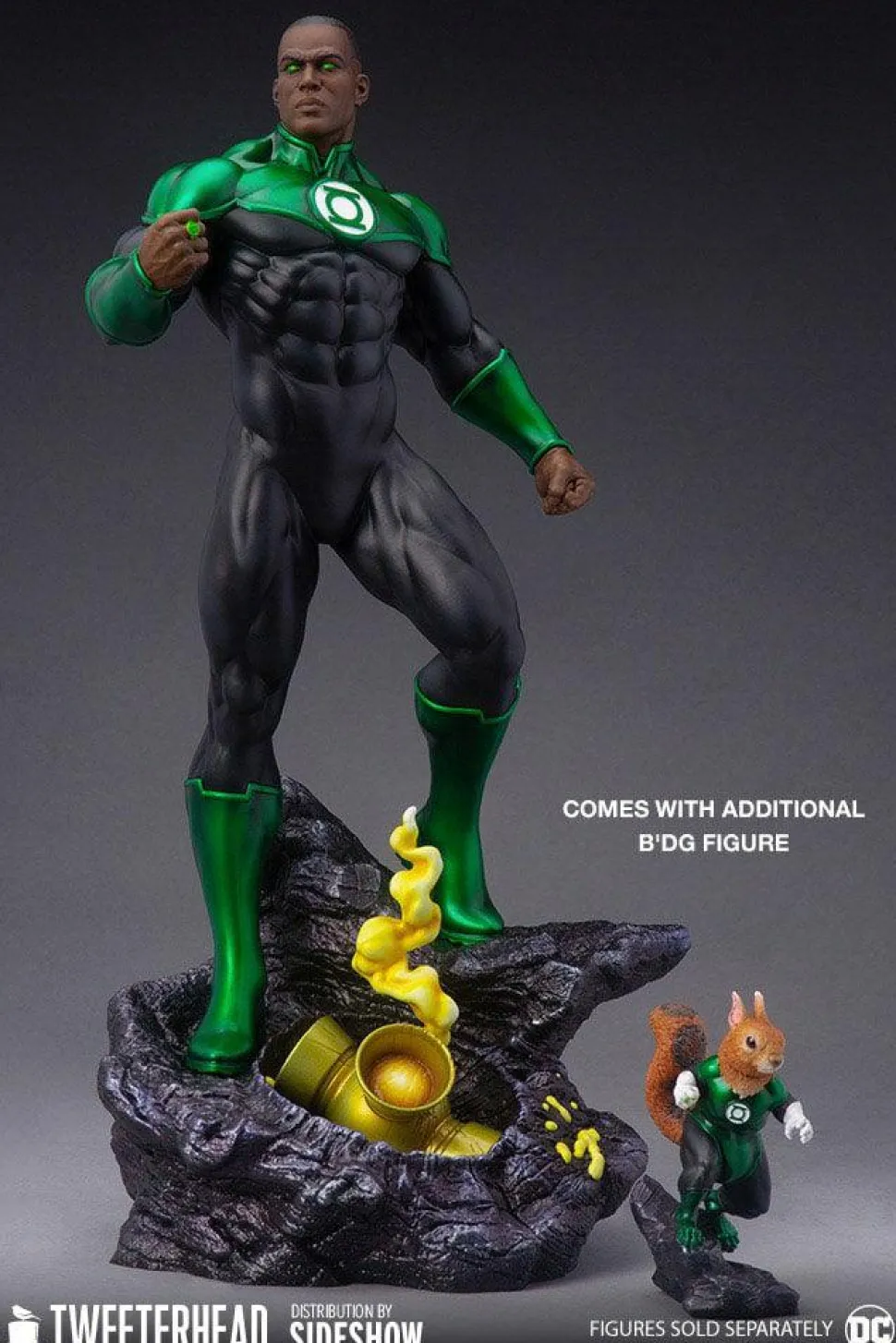 Green Lantern - John Stewart 1/6th Scale Maquette Statue