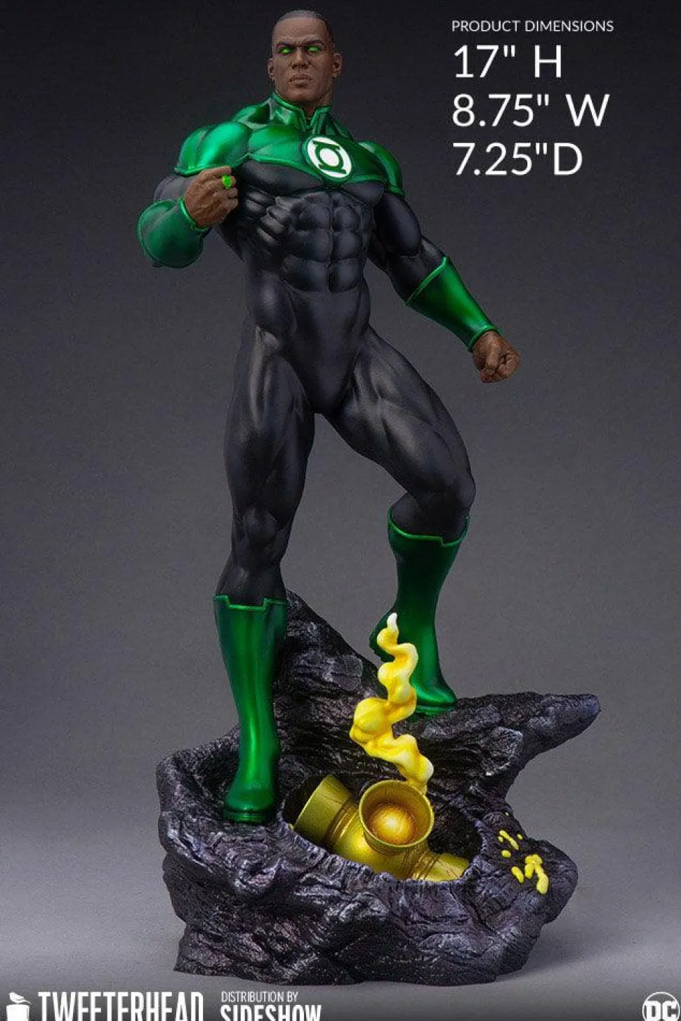 Green Lantern - John Stewart 1/6th Scale Maquette Statue