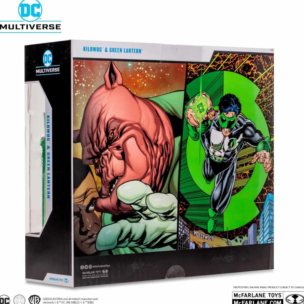 Green Lantern - Kilowog & Green Lantern Kyle Rayner DC Multiverse Gold Label 7" Scale Action Figure 2-Pack