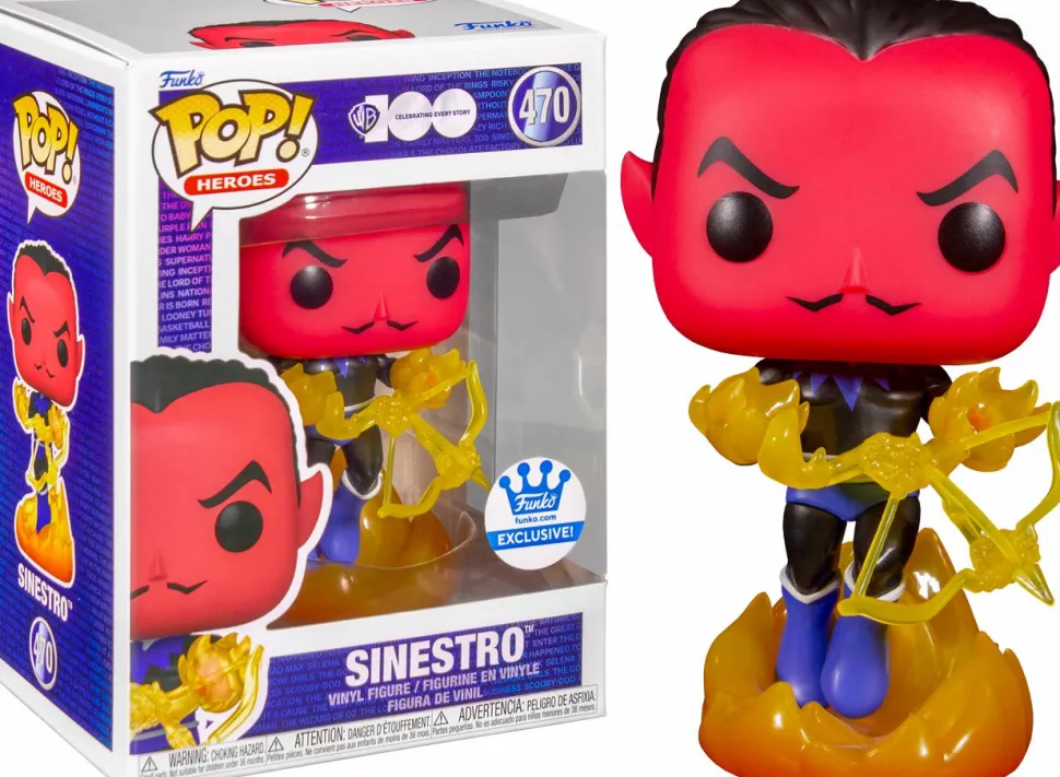 Green Lantern - Sinestro Warner Bros 100th Anniversary Pop! Vinyl Figure (Funko / Popcultcha Exclusive)