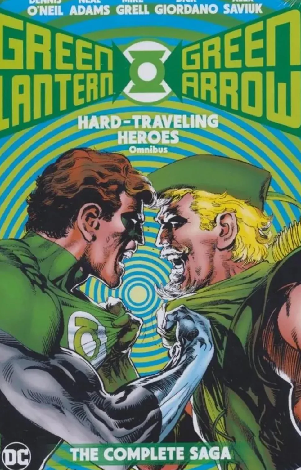 Green Lantern/Green Arrow - Hard-Travelin' Heroes Omnibus Hardcover Book