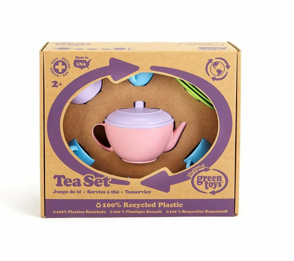 Green Toys - Tea Set (15 Pieces)