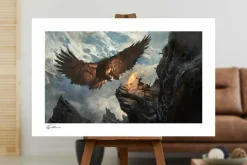 Greg Rutkowski - Secret Pass: Eagle's Nest Fine Art Print by Greg Rutkowski