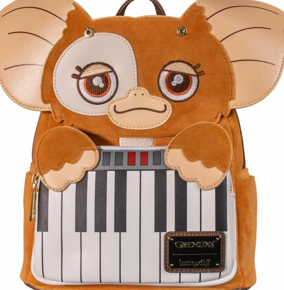Gremlins - Holiday Gizmo Cosplay 10” Faux Leather Mini Backpack