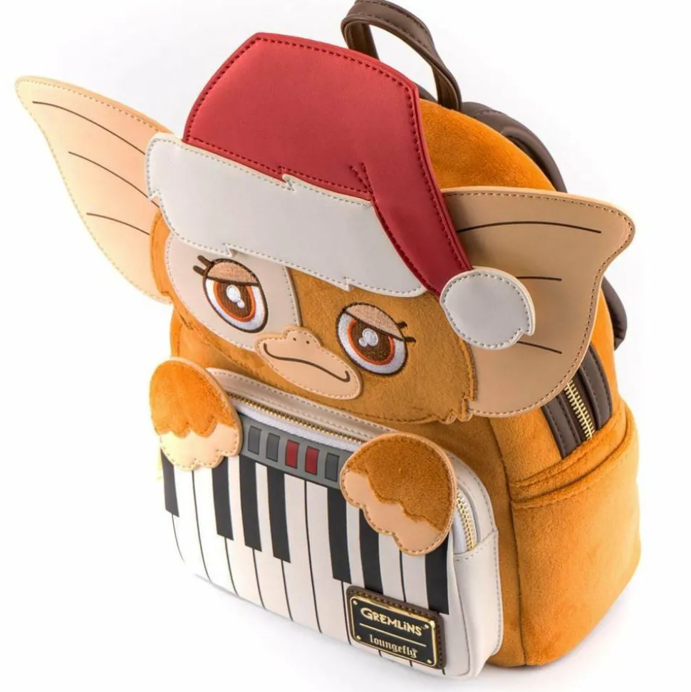 Gremlins - Holiday Gizmo Cosplay 10” Faux Leather Mini Backpack