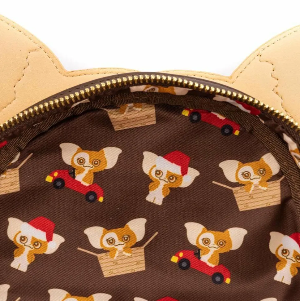 Gremlins - Holiday Gizmo Cosplay 10” Faux Leather Mini Backpack