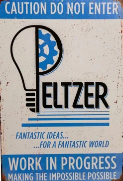 Gremlins - Peltzer Workshop Metal Sign