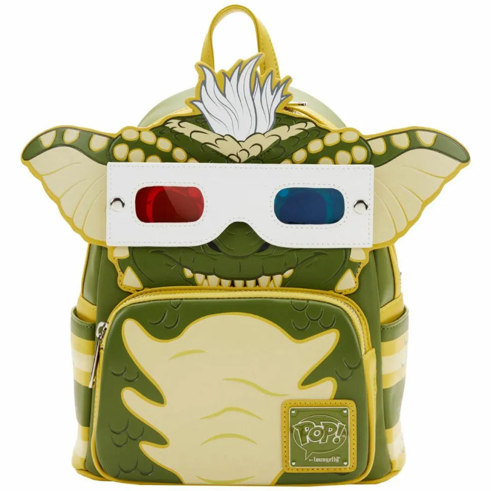 Gremlins - Pop! Stripe Cosplay Glow in the Dark 10” Faux Leather Mini Backpack