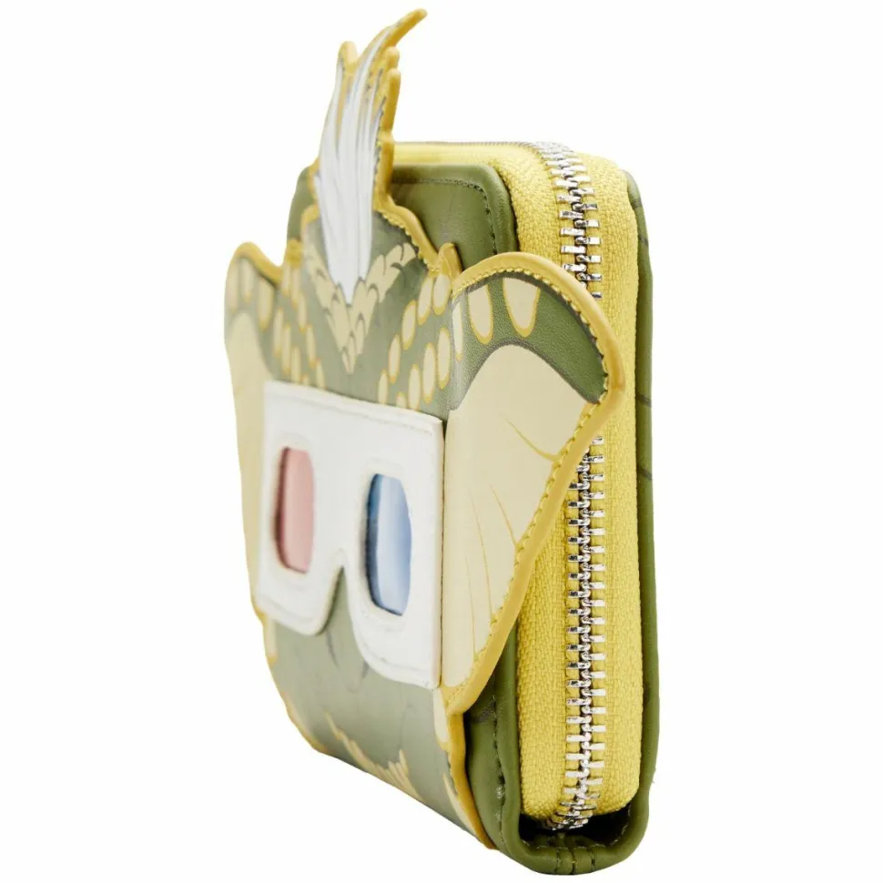 Gremlins - Pop! Stripe Cosplay Glow in the Dark 4” Faux Leather Zip-Around Wallet