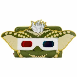 Gremlins - Pop! Stripe Cosplay Glow in the Dark 4” Faux Leather Zip-Around Wallet