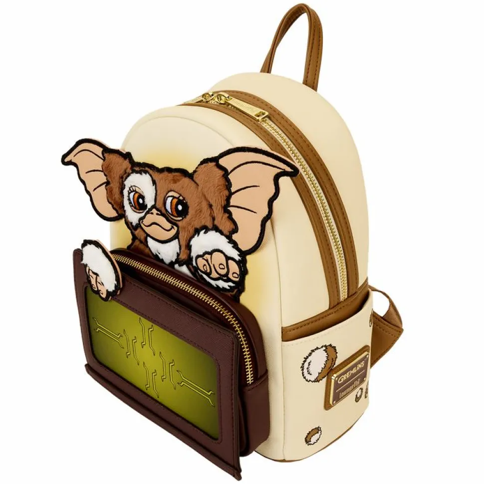 Gremlins - 40th Anniversary Gizmo Mogwai Box 10" Faux Leather Mini Backpack