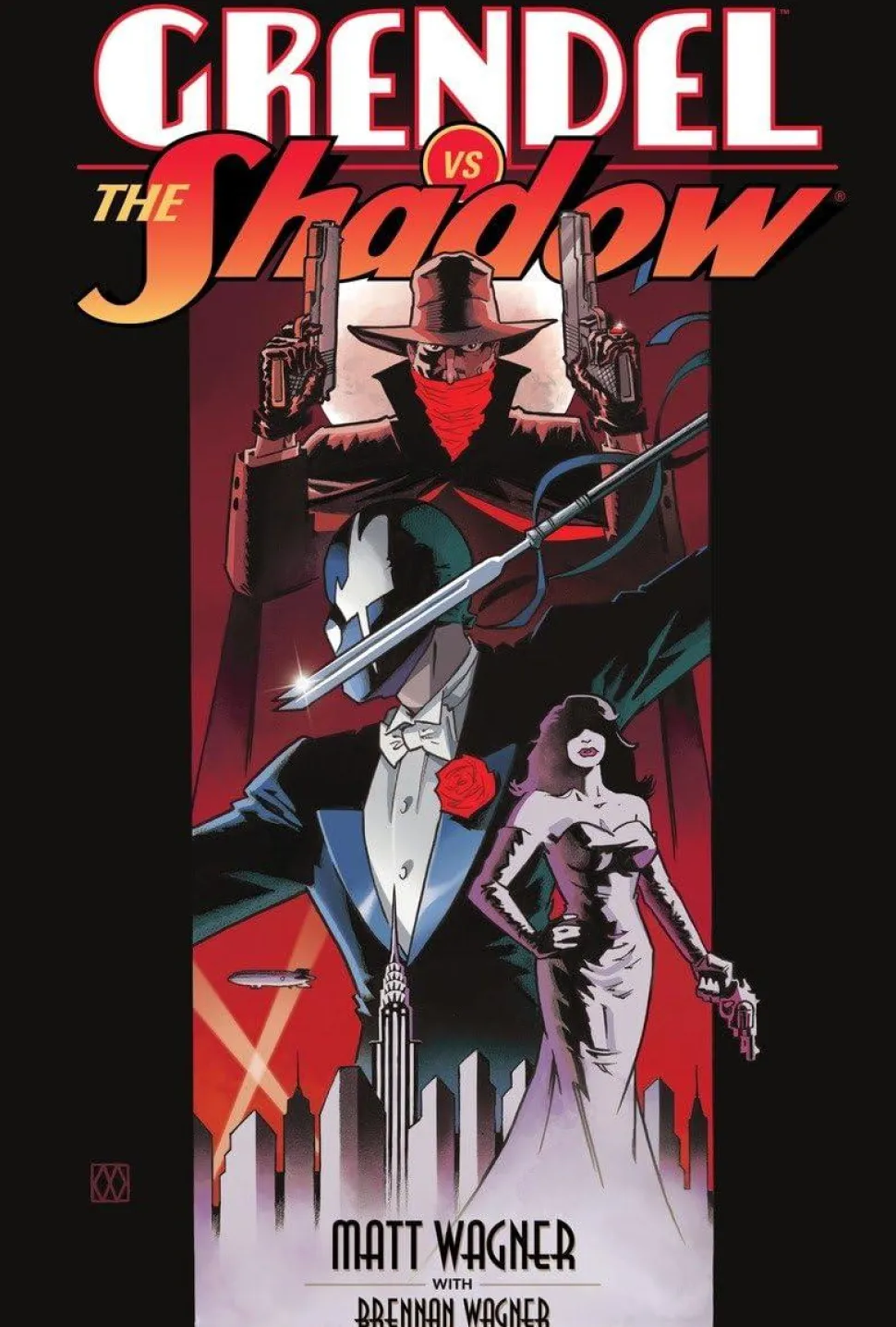 Grendel - Grendel vs. The Shadow Hardcover Book