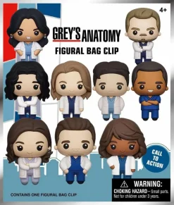 Grey's Anatomy - Series 1 3D Figural Foam Bag Clip Blind Bag (Single Unit)