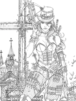 Grimm Fairy Tales - Different Seasons Adult Colouring Book Paperback